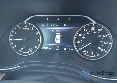 2017 Nissan Maxima 3.5 Platinum z USA, uszkodzony, nr VIN 1N4AA6AP6HC453491